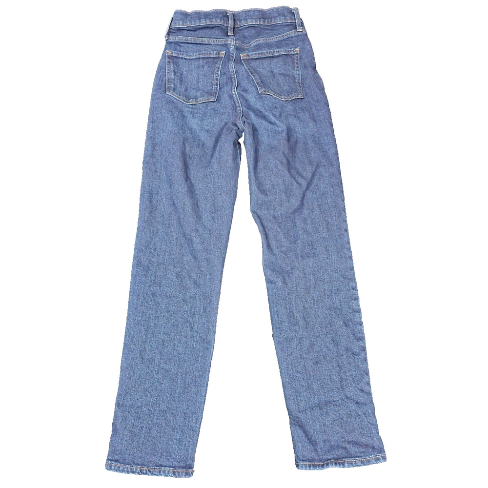 Old Navy Women's Size 4 The Ski-Hi Straight Extra High Rise Jeans 27x30 - Picture 2 of 6